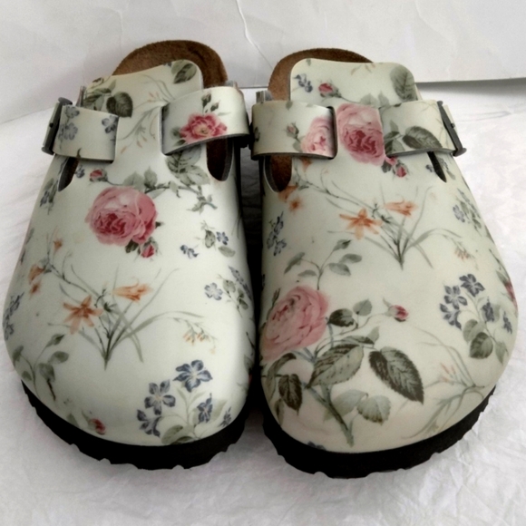 Birkenstock Papillio Floral Clogs - Picture 1 of 5